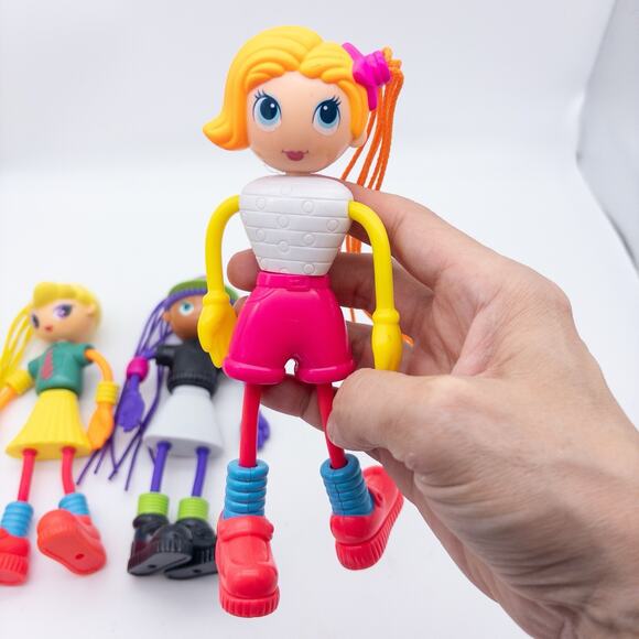 Lot Of 5 McDonalds 2003 Happy Meal Betty Spaghetty Spaghetti Dolls Toys Figures - Picture 6 of 10